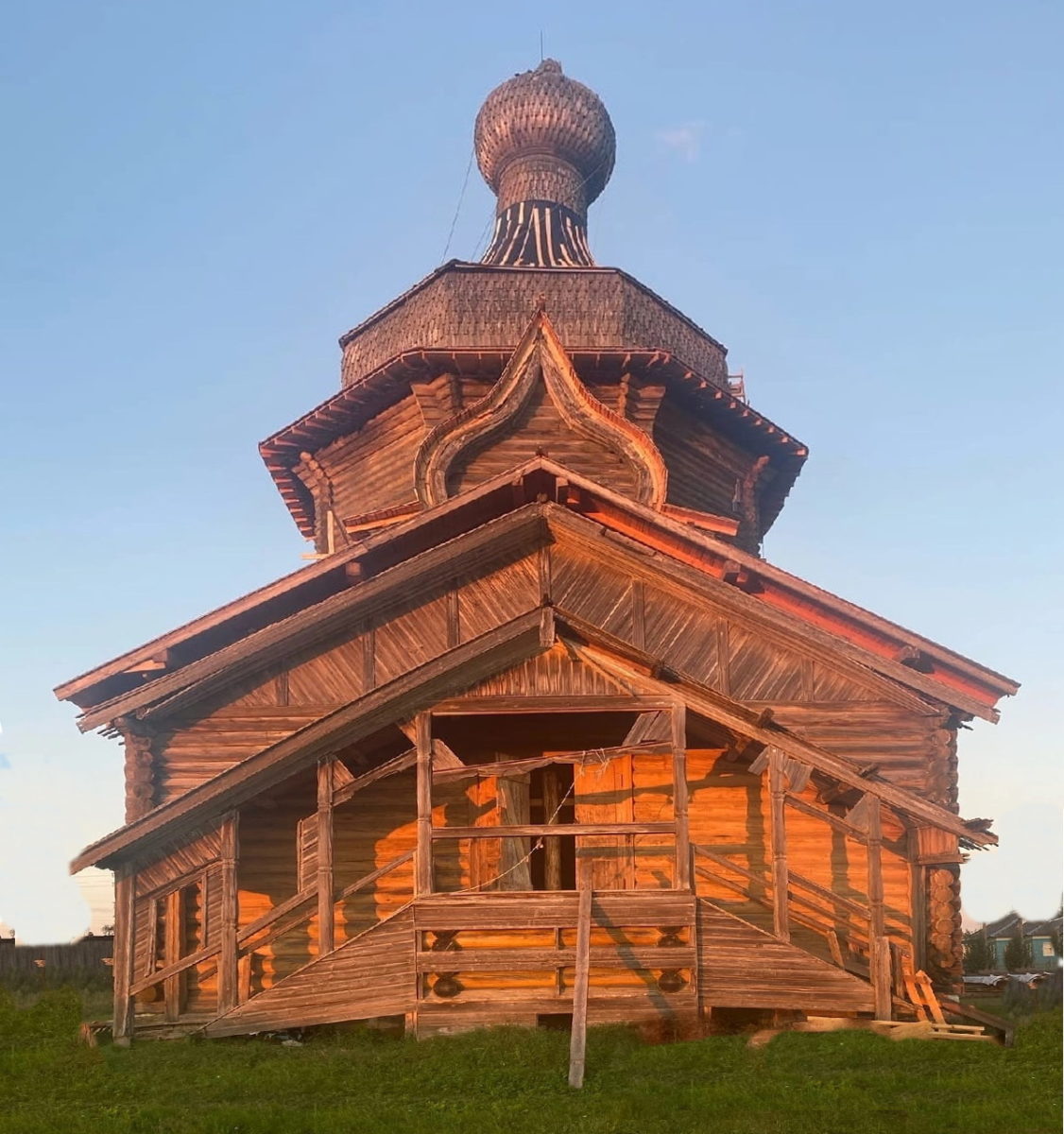 Вереницы город. Никольский храм 1687 года в Зачачье. Зачачье Церковь. Никольская Церковь в Зачачье 1678. Деревня Зачачье.