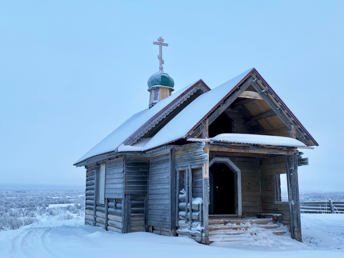 Сакулинская, Георгиевская часовня 1876 года « Вереница